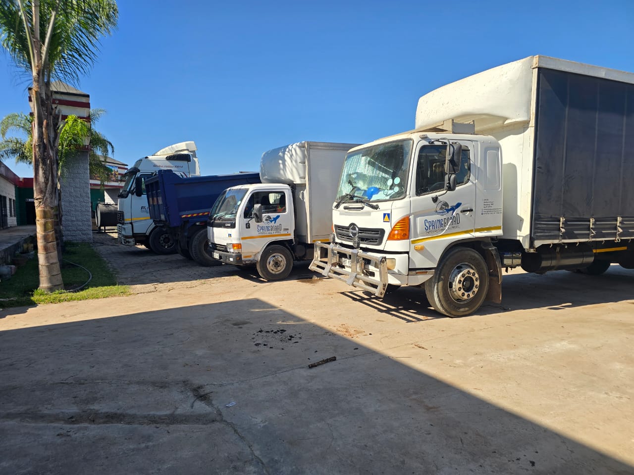 Springboard cross-border freight fleet